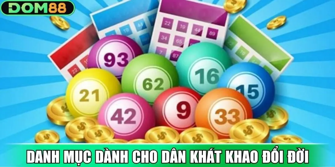 Danh mục may rủi dành cho dân chơi khát khao đổi đời
