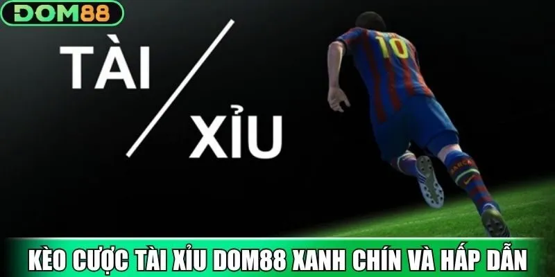 Kèo cược Tài Xỉu Dom88 xanh chín và hấp dẫn