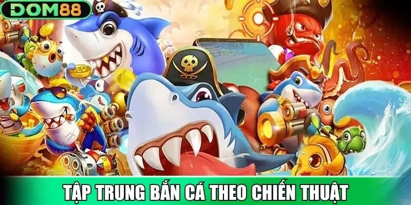 Nên tập trung bắn cá theo chiến thuật rõ ràng