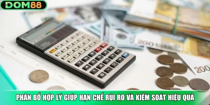 Phân bổ hợp lý giúp hạn chế rủi ro và kiểm soát hiệu quả