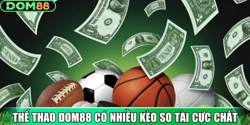 Thể Thao Dom88 có nhiều kèo so tài cực chất